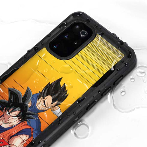 Dragon Ball Z Goku & Vegeta Galaxy S20 Plus Waterproof Case
