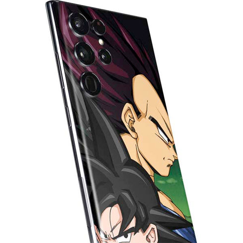 Dragon Ball Z Goku & Vegeta Galaxy S22 Ultra Skin
