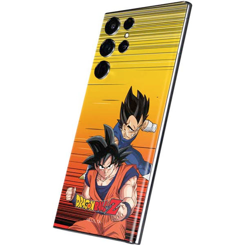 Dragon Ball Z Goku & Vegeta Galaxy S22 Ultra Skin