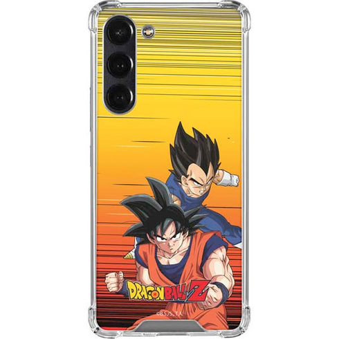 Dragon Ball Z Goku & Vegeta Galaxy S23 FE Clear Case