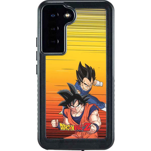 Dragon Ball Z Goku & Vegeta Galaxy S23 Plus Waterproof Case