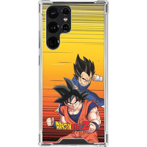 Dragon Ball Z Goku & Vegeta Galaxy S23 Ultra Clear Case