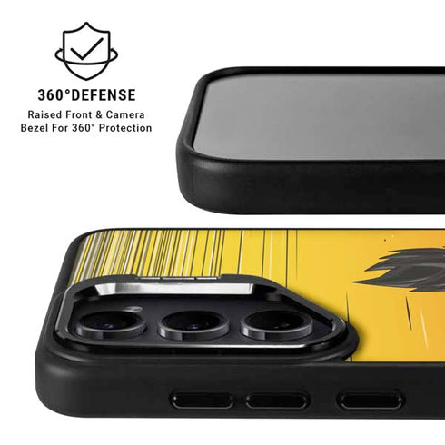 Dragon Ball Z Goku & Vegeta Galaxy S25 Kickstand Case