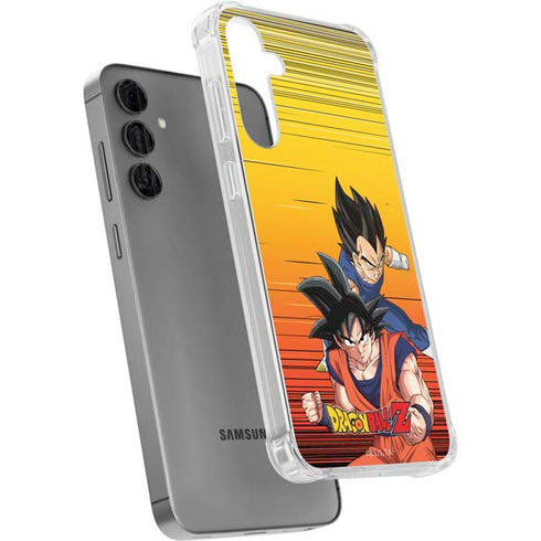 Dragon Ball Z Goku & Vegeta Galaxy S24 Plus Clear Case