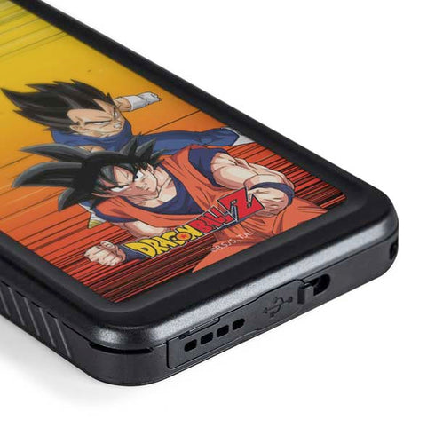 Dragon Ball Z Goku & Vegeta Galaxy S24 Plus Waterproof Case
