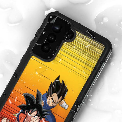 Dragon Ball Z Goku & Vegeta Galaxy S24 Plus Waterproof Case
