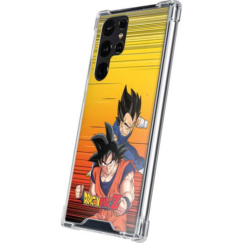 Dragon Ball Z Goku & Vegeta Galaxy S24 Ultra Clear Case