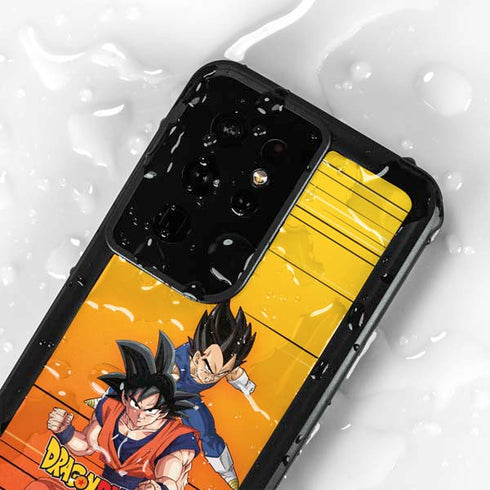 Dragon Ball Z Goku & Vegeta Galaxy S24 Ultra Waterproof Case