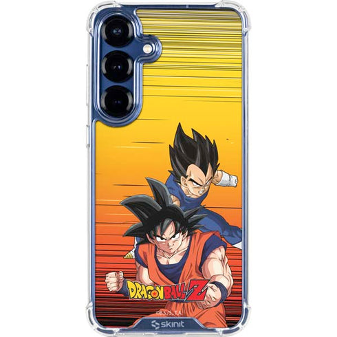 Dragon Ball Z Goku & Vegeta Galaxy S25 Plus Clear Case