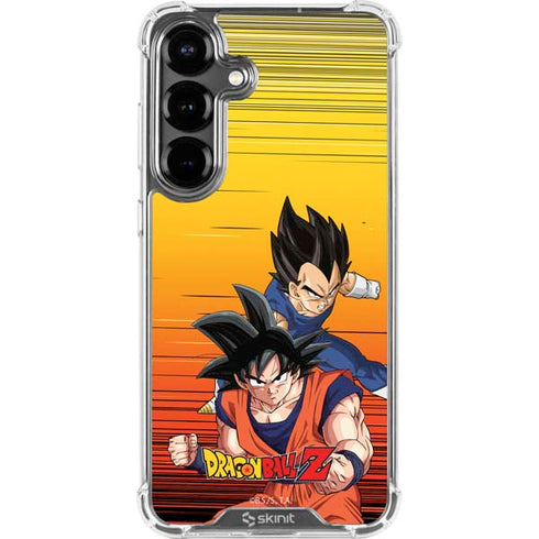 Dragon Ball Z Goku & Vegeta Galaxy S26 Plus Clear Case