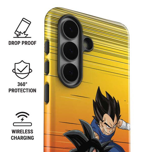 Dragon Ball Z Goku & Vegeta Galaxy S26 Plus Impact Case