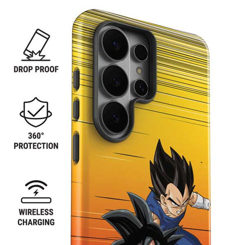 Dragon Ball Z Goku & Vegeta Galaxy S26 Ultra Impact Case