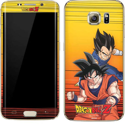 Dragon Ball Z Goku & Vegeta Galaxy S7 Edge Skin