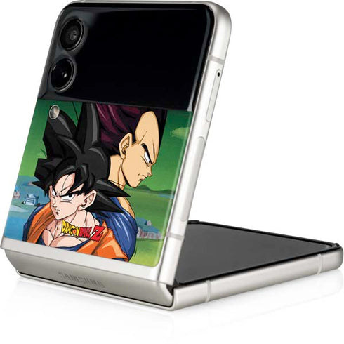 Dragon Ball Z Goku & Vegeta Galaxy Z Flip4 5G Skin