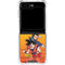 Dragon Ball Z Goku & Vegeta Galaxy Z Flip5 5G Clear Case