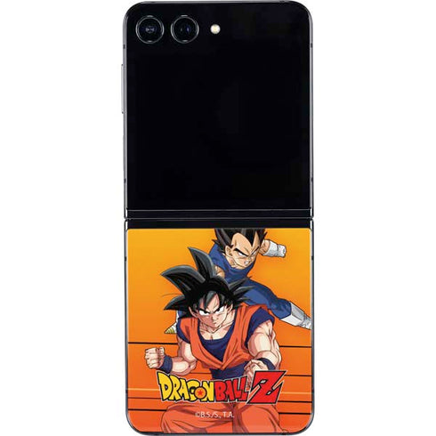 Dragon Ball Z Goku & Vegeta Galaxy Z Flip5 5G Skin