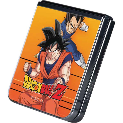 Dragon Ball Z Goku & Vegeta Galaxy Z Flip5 5G Skin