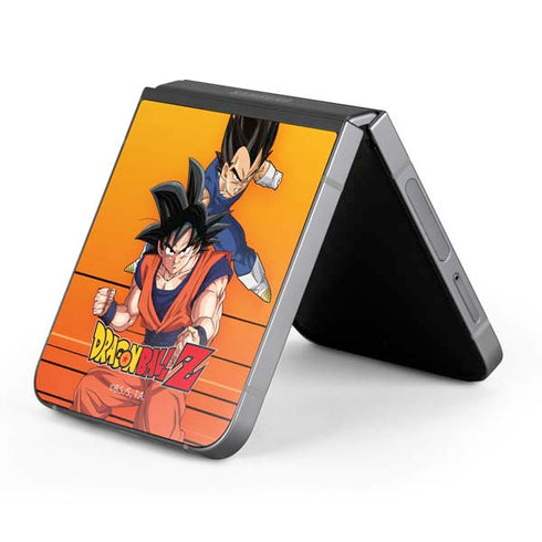 Dragon Ball Z Goku & Vegeta Galaxy Z Flip6 Skin
