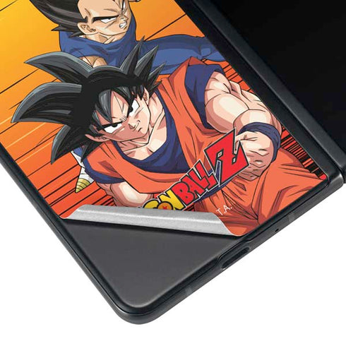Dragon Ball Z Goku & Vegeta Galaxy Z Fold3 5G Skin