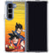 Dragon Ball Z Goku & Vegeta Galaxy Z Fold5 5G Clear Case