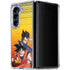 Dragon Ball Z Goku & Vegeta Galaxy Z Fold5 5G Clear Case