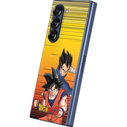 Dragon Ball Z Goku & Vegeta Galaxy Z Fold6 Skin