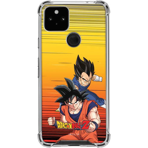 Dragon Ball Z Goku & Vegeta Google Pixel 5a 5G Clear Case