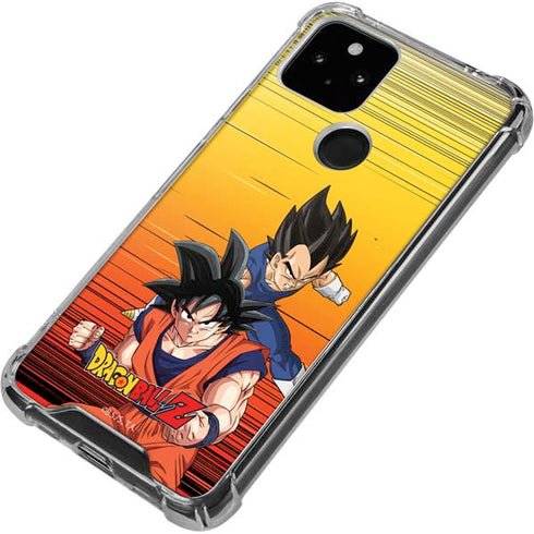 Dragon Ball Z Goku & Vegeta Google Pixel 5a 5G Clear Case