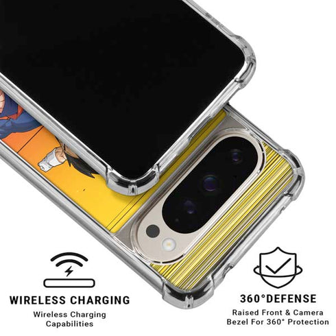 Dragon Ball Z Goku & Vegeta Google Pixel 9 Pro XL Clear Case
