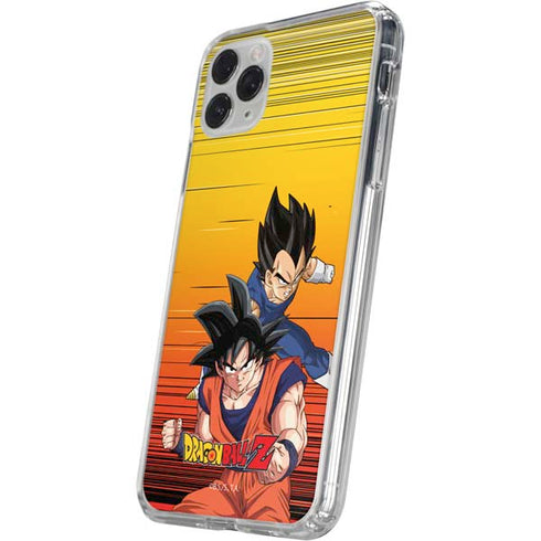Dragon Ball Z Goku & Vegeta iPhone 11 Pro Clear Case