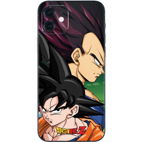 Dragon Ball Z Goku & Vegeta iPhone 12 Mini Skin