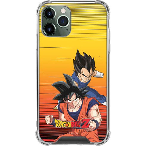 Dragon Ball Z Goku & Vegeta iPhone 12 Pro Clear Case