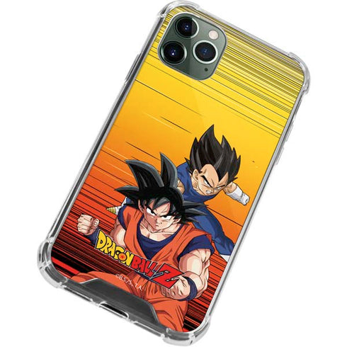 Dragon Ball Z Goku & Vegeta iPhone 12 Pro Clear Case