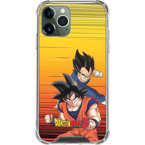 Dragon Ball Z Goku & Vegeta iPhone 12 Pro Max Clear Case
