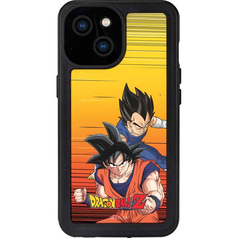 Dragon Ball Z Goku & Vegeta iPhone 13 Mini Waterproof Case