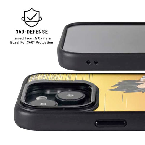 Dragon Ball Z Goku & Vegeta iPhone 14 Kickstand Case