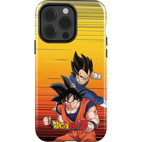 Dragon Ball Z Goku & Vegeta iPhone 14 Pro Impact Case