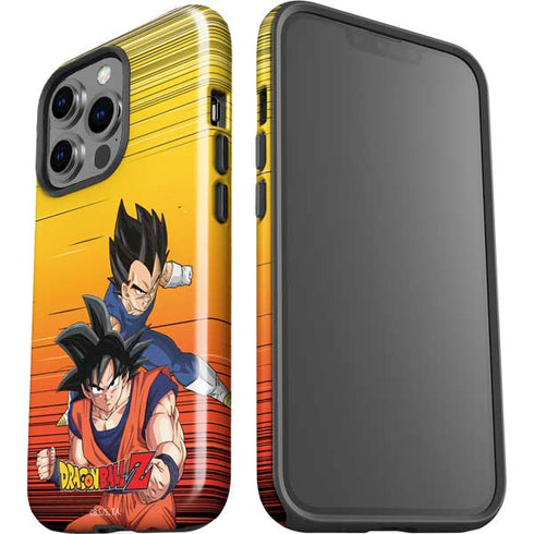 Dragon Ball Z Goku & Vegeta iPhone 14 Pro Impact Case