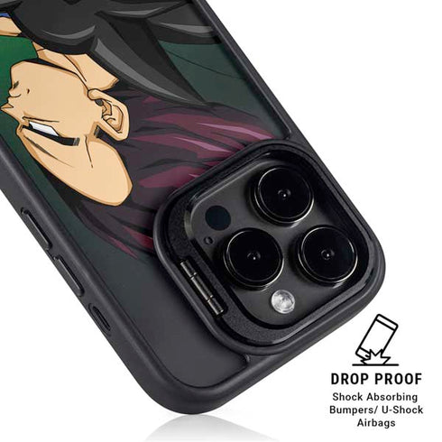 Dragon Ball Z Goku & Vegeta iPhone 14 Pro Kickstand Case