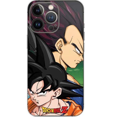 Dragon Ball Z Goku & Vegeta iPhone 15 Pro Skin