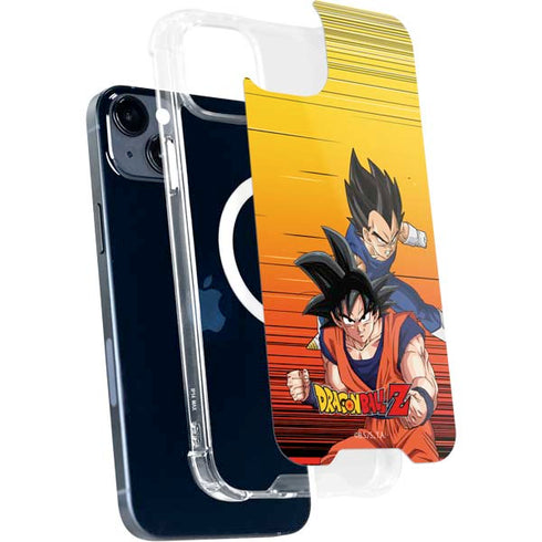 Dragon Ball Z Goku & Vegeta iPhone 15 Plus MagSafe Case