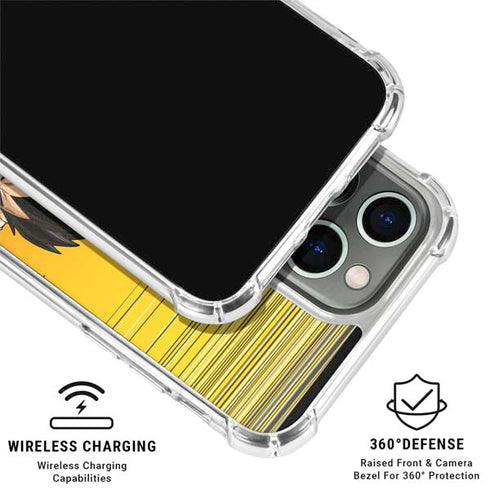 Dragon Ball Z Goku & Vegeta iPhone 15 Pro Clear Case