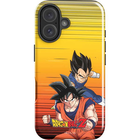Dragon Ball Z Goku & Vegeta iPhone 16 Impact Case