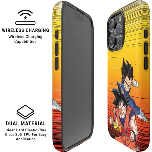 Dragon Ball Z Goku & Vegeta iPhone 16 Pro Magsafe Impact Case