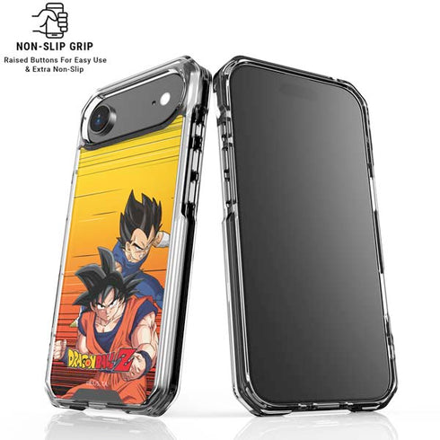 Dragon Ball Z Goku & Vegeta iPhone 17 Air Clear Case