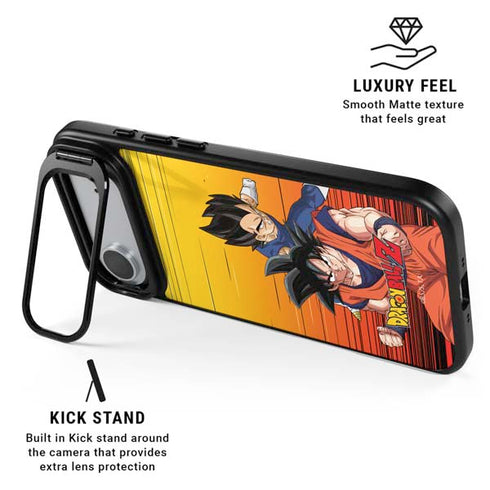Dragon Ball Z Goku & Vegeta iPhone 17 Air Kickstand Case