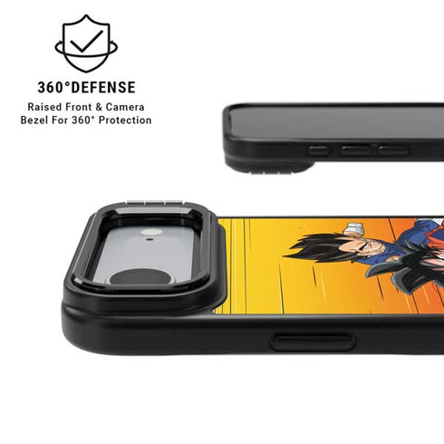 Dragon Ball Z Goku & Vegeta iPhone 17 Air Kickstand Case