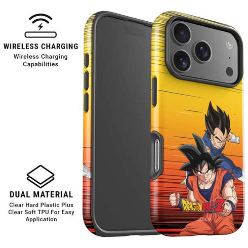 Dragon Ball Z Goku & Vegeta iPhone 17 Pro Max Magsafe Impact Case