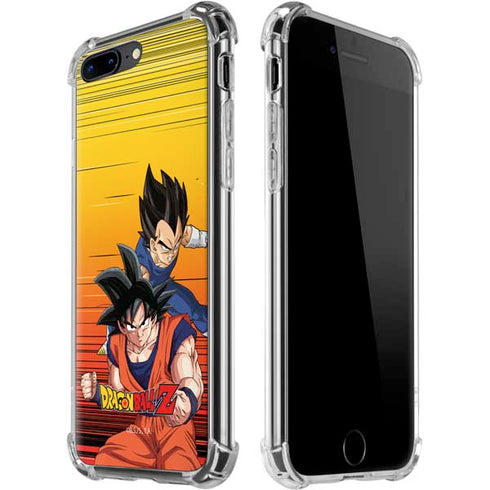 Dragon Ball Z Goku & Vegeta iPhone 7/8 Plus Clear Case