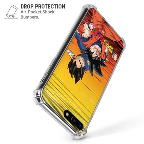 Dragon Ball Z Goku & Vegeta iPhone 7/8 Plus Clear Case